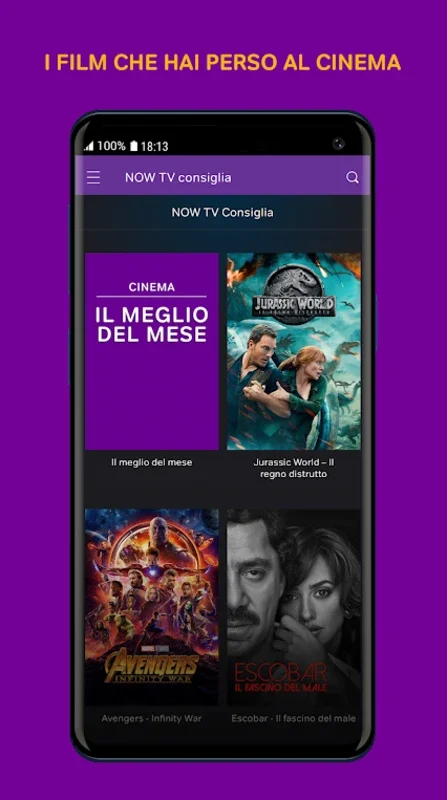 NOW TV (Italy) for Android - Enjoy Premium Content