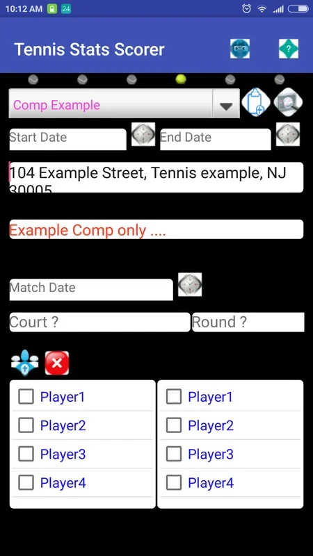 Tennis Scorer Free for Android - Track Your Tennis Scores