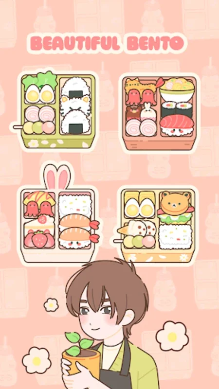 Kawaii Bento Friends : Cooking for Android - No Downloading Needed