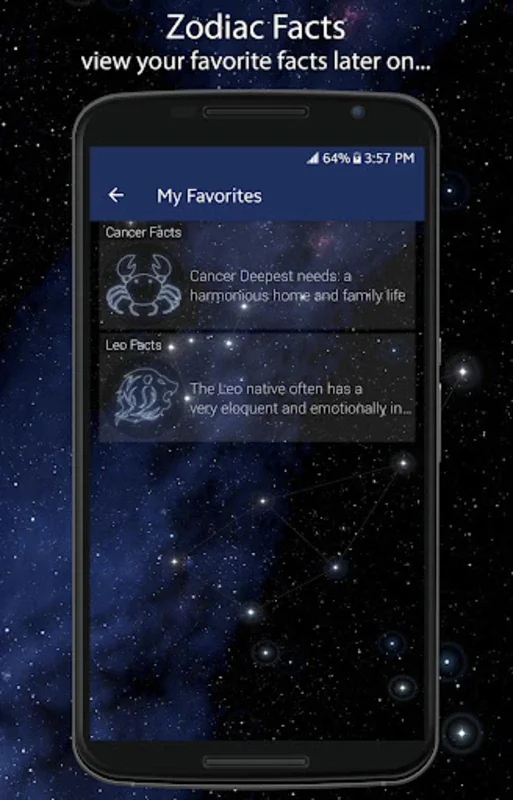 Zodiac Signs Facts for Android - Unlock Astrological Insights