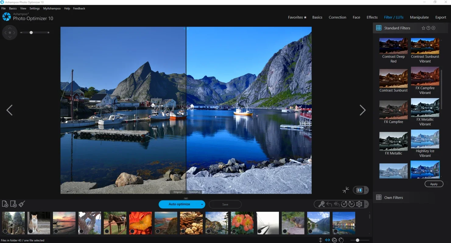 Ashampoo Photo Optimizer for Windows - Enhance Your Photos Easily