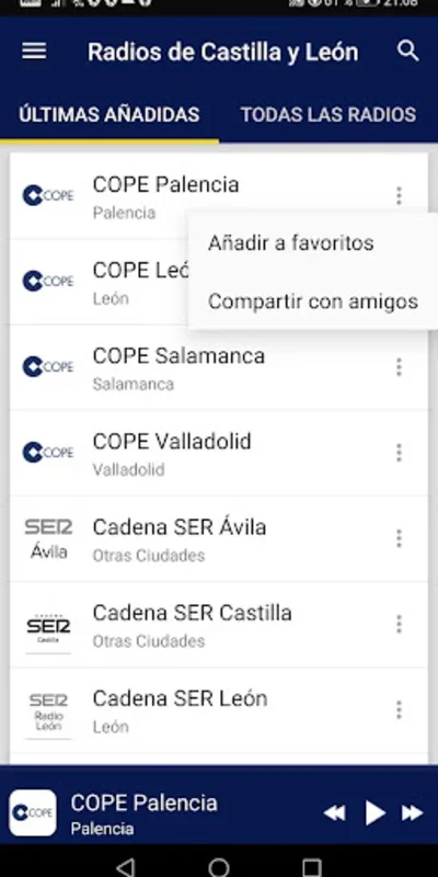 Radios de Castilla y León - Es for Android: Diverse Radio Experience