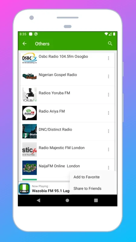 Radio Nigeria + Radio FM AM for Android - Listen to Nigerian Stations