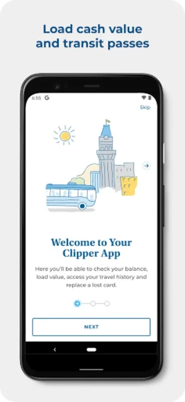 Clipper for Android - Manage Transit Seamlessly