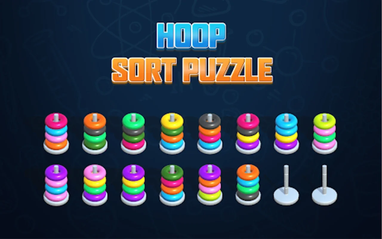 Hoop Sort Puzzle for Android - Engaging Color Sorting