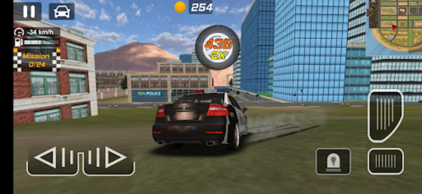 Drift Driving: Police Car for Android - Thrilling Race Game