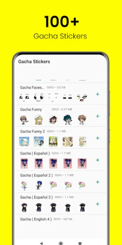 Gacha Stickers for Android - Enhance Messaging with Fun Stickers