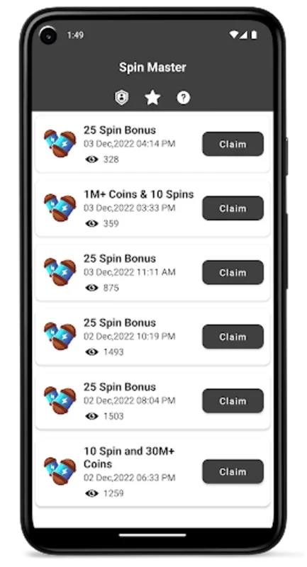 Spin Master for Android - Get Instant Spins and Coins