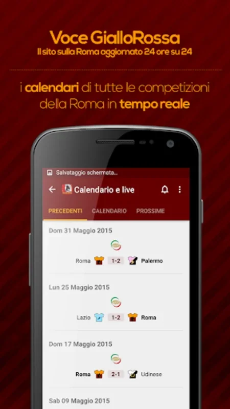 Voce GialloRossa for Android - Stay Informed on Rome Football