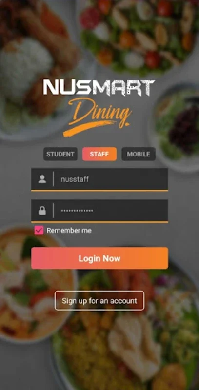 NUSmart Dining for Android - Download the APK from AppHuts