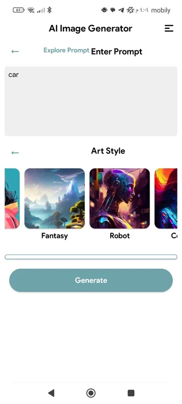 Free AI Image Generator for Android: Create Stunning Images