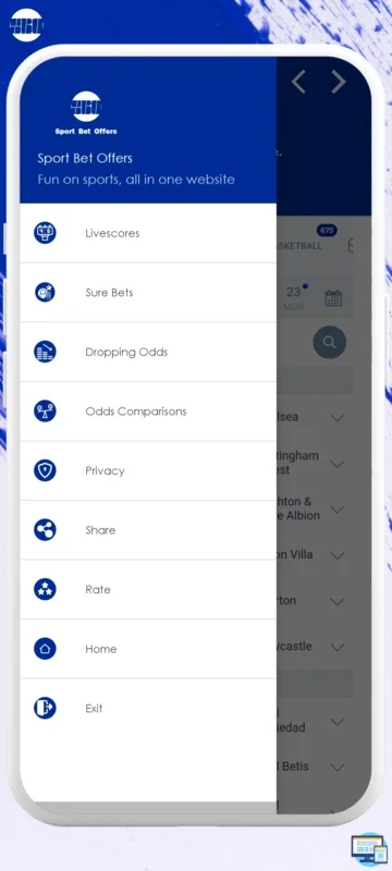 Sport Bet Offers for Android - Exciting Betting Options
