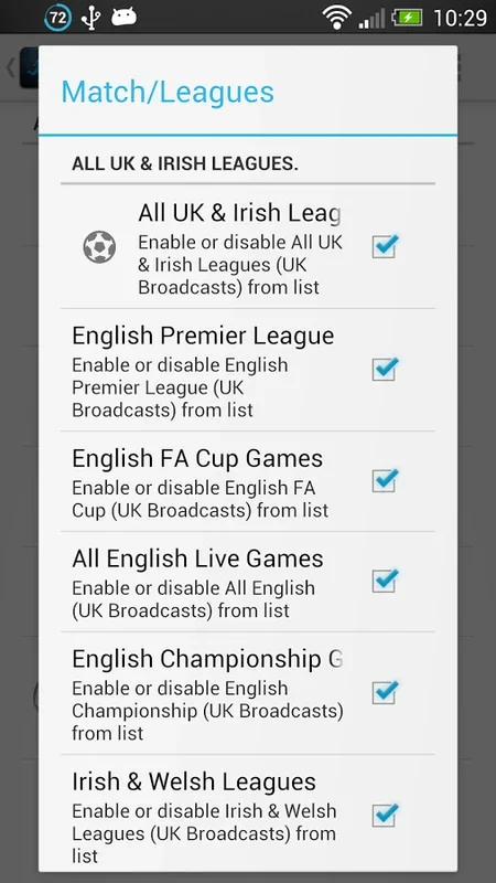 Live Football On TV (Lite) for Android - Your Ultimate Football Guide