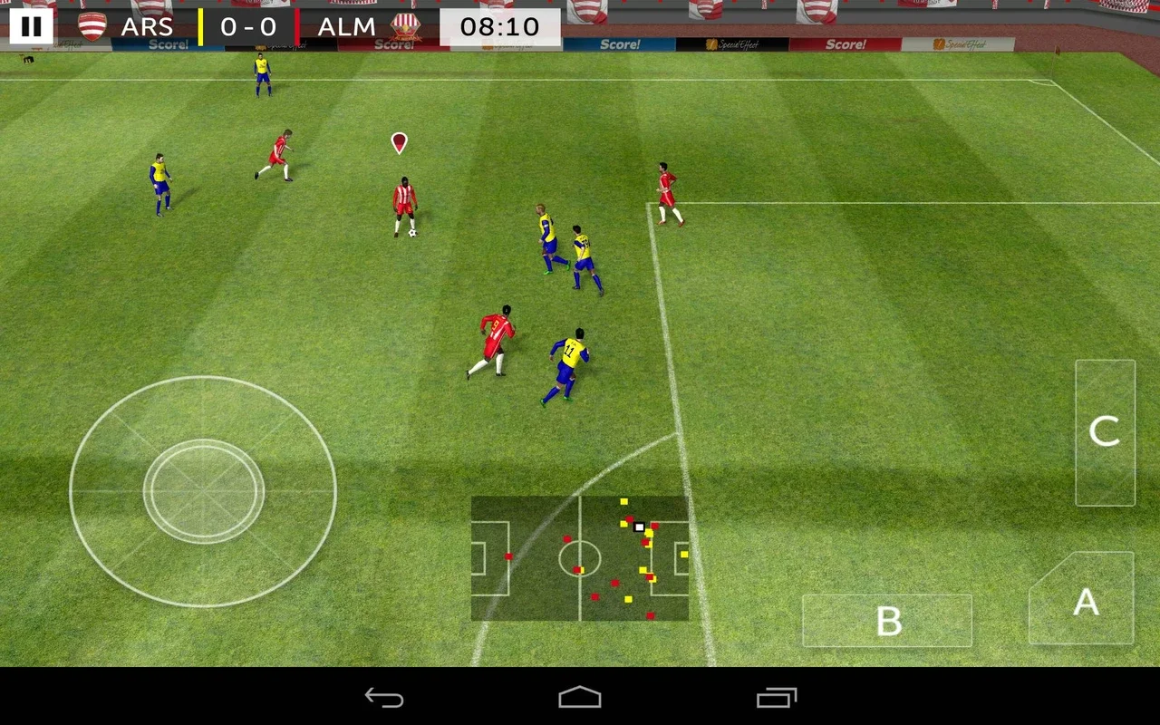 First Touch Soccer 2015: Immersive Android Soccer Simulation