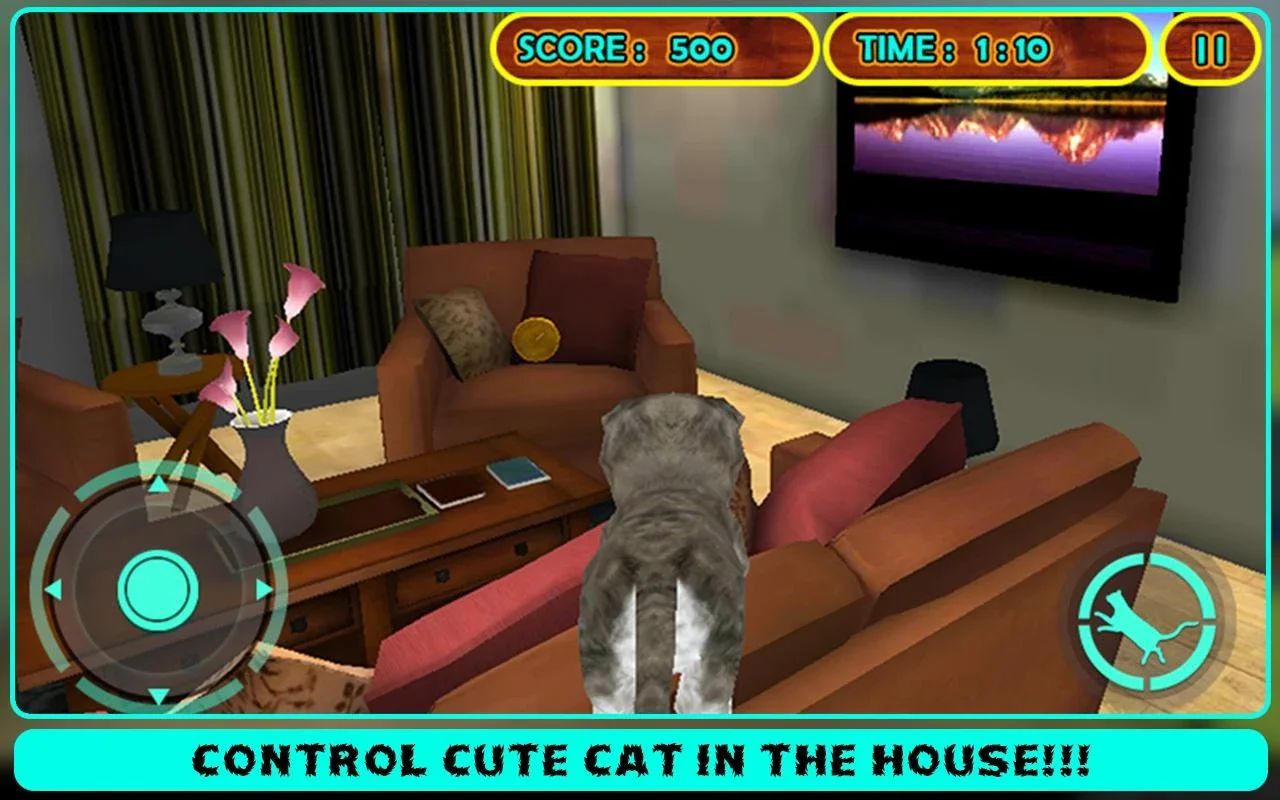 Real Pet Cat 3D simulator for Android - No Download Needed