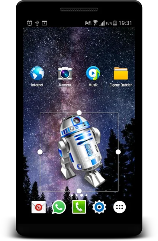 R2 D2 Widget Droid Sounds for Android: Immerse in Star Wars Sounds