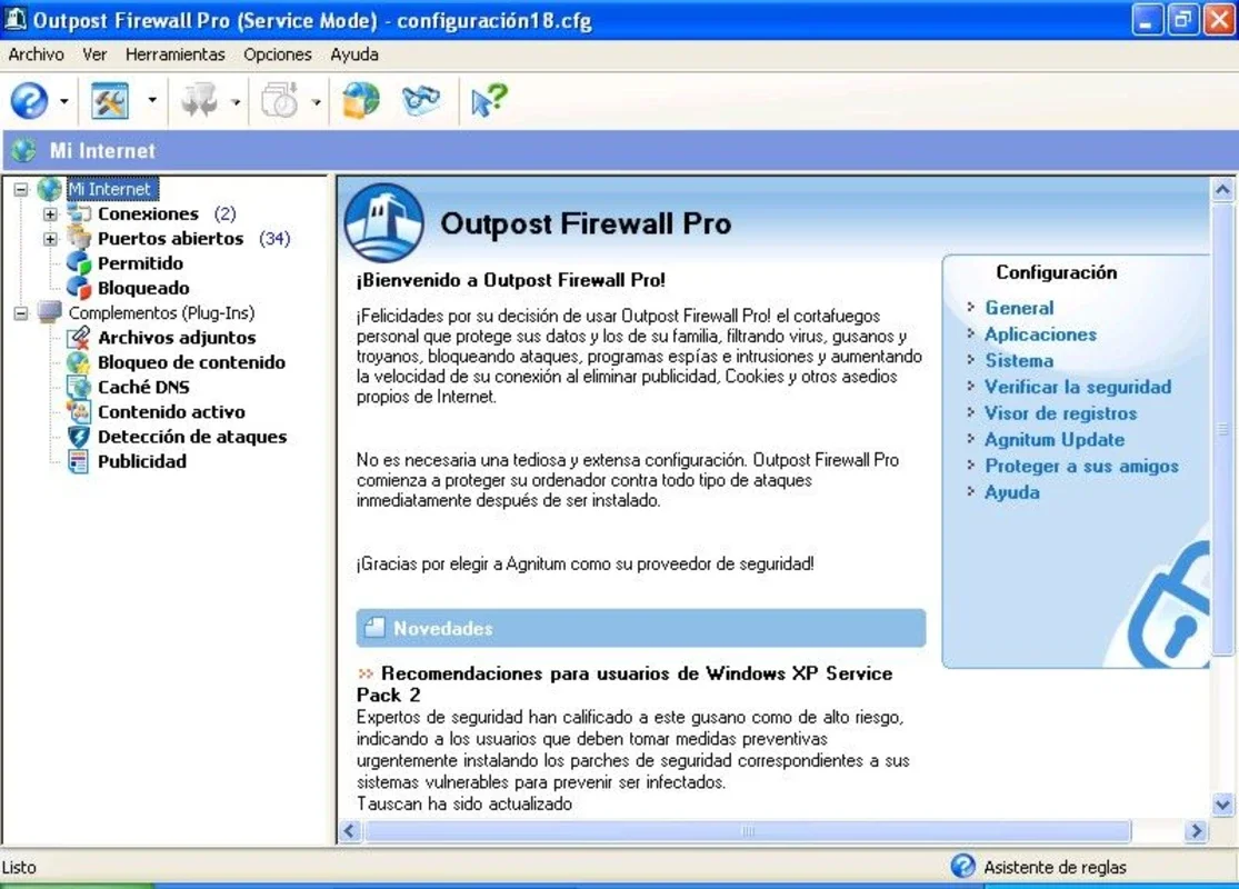 Agnitum Outpost Firewall for Windows - Enhancing Security