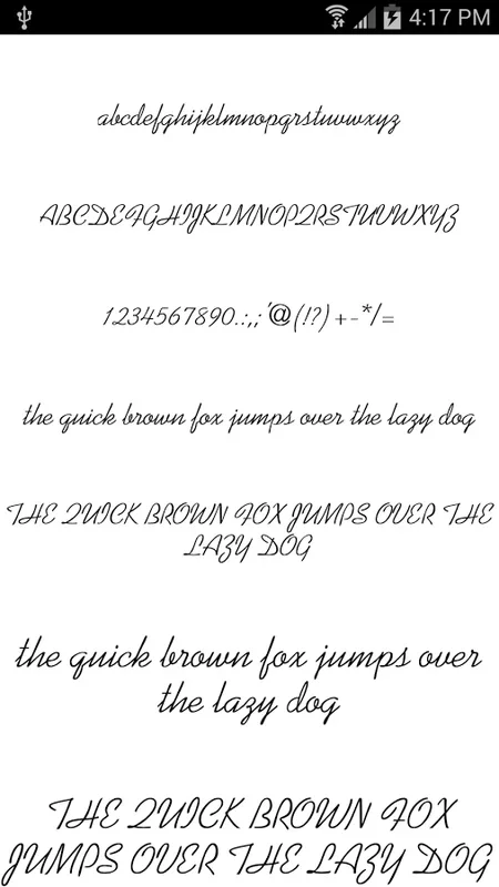 Romance Fonts 50 for Android - Enhance Your Communication