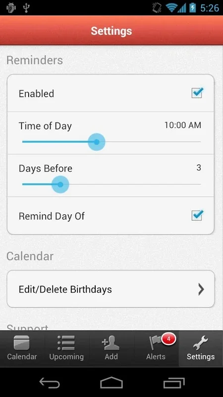 MyCalendar Beta for Android - Stay on Top of Birthdays