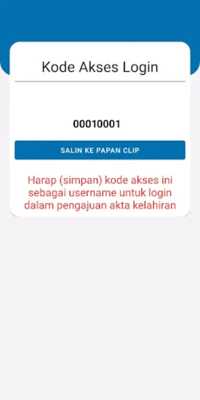 Layanan Ananda Sehat for Android: Efficient Birth Certificate Processing