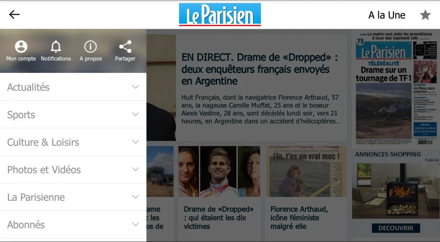 Le Parisien for Android - Stay Informed with the Latest French News