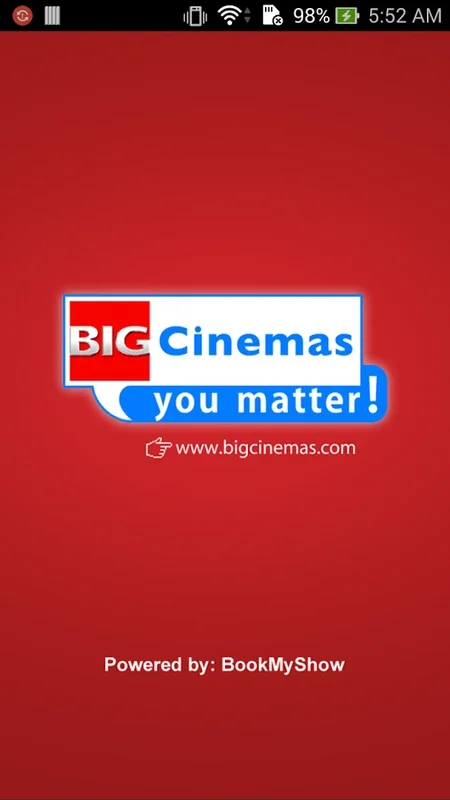 BIG Cinemas for Android - Find Movies & Buy Tickets