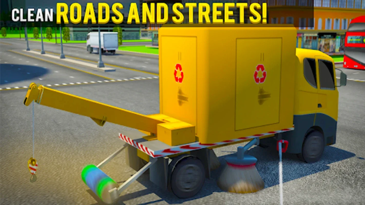 Garbage Truck Simulator 2016 for Android: Realistic Cleanup