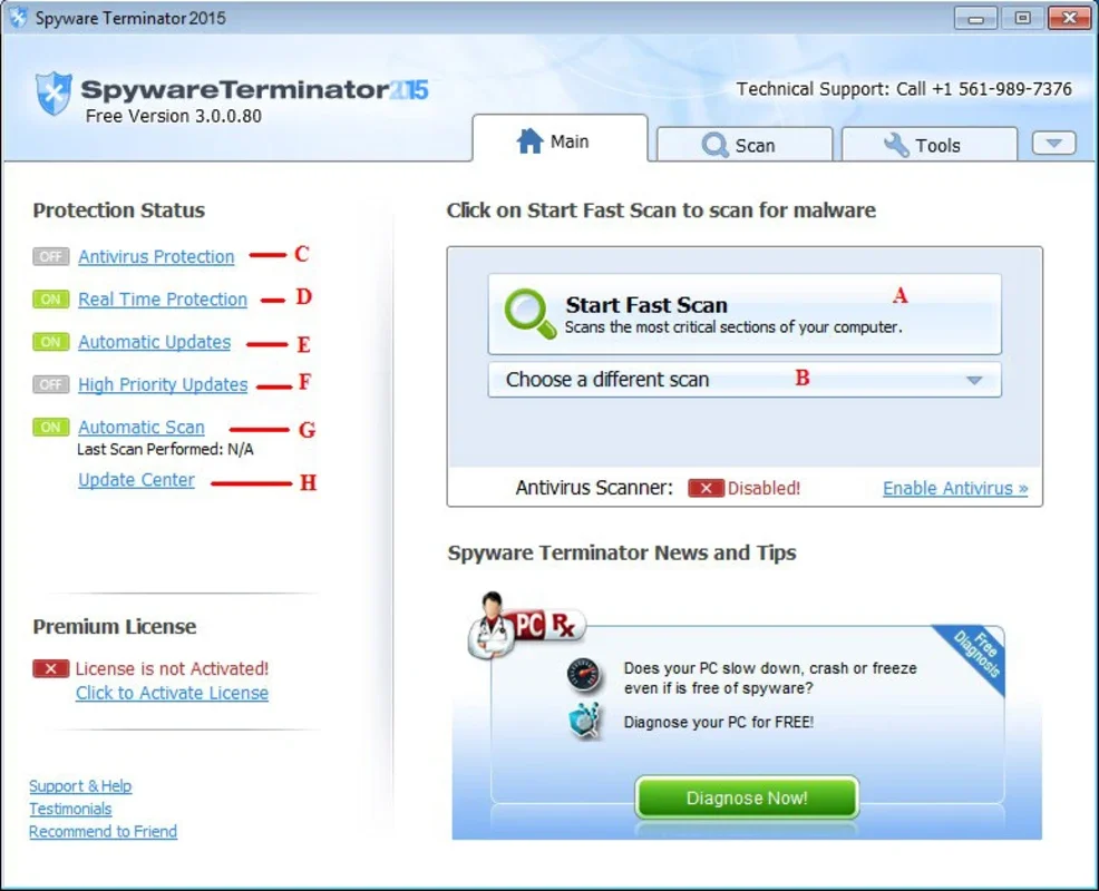 Spyware Terminator: Free Anti-Malware Protection for Windows