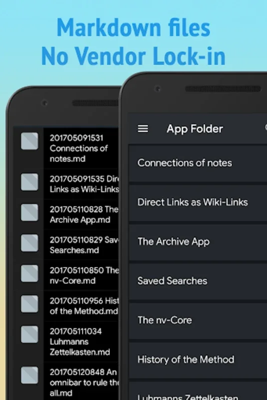 Zettel Notes: Markdown App for Android with Privacy and Sync