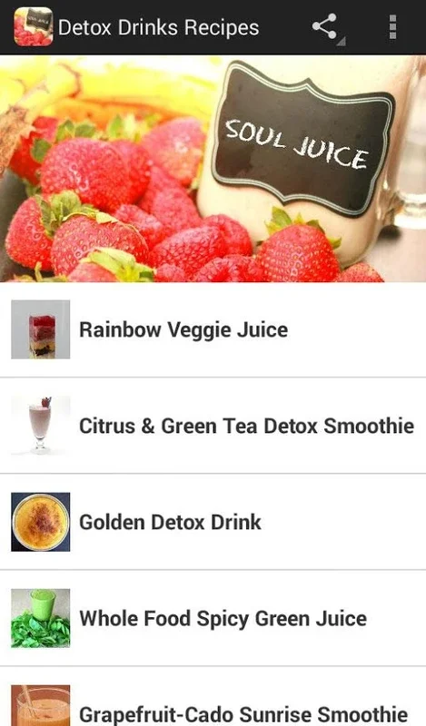 Detox Drinks Recipes for Android: Boost Your Health