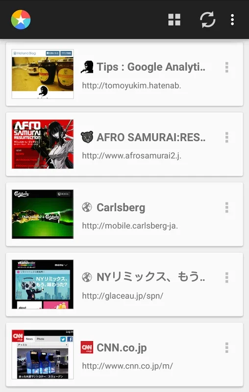 Thumbnail Bookmarks for Android: Organize Your Browsing