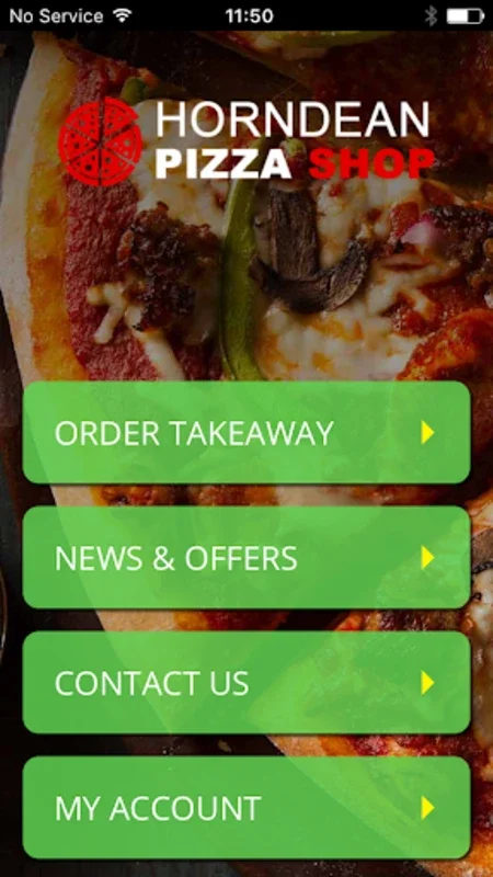 Horndean Pizza Shop for Android - Order Pizza with Ease