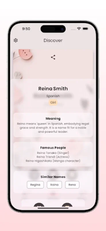 Namely for Android - An AI - Powered Baby Name Finder