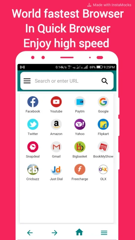 Quick Browser for Android - Earn Money While Browsing