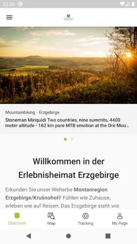 Experience the Erzgebirge for Android - Ultimate Adventure App