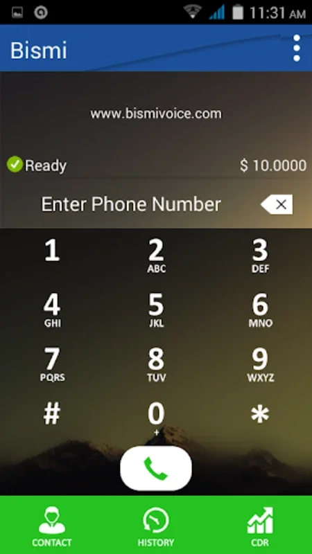 Bismi for Android - Make VoIP Calls Easily