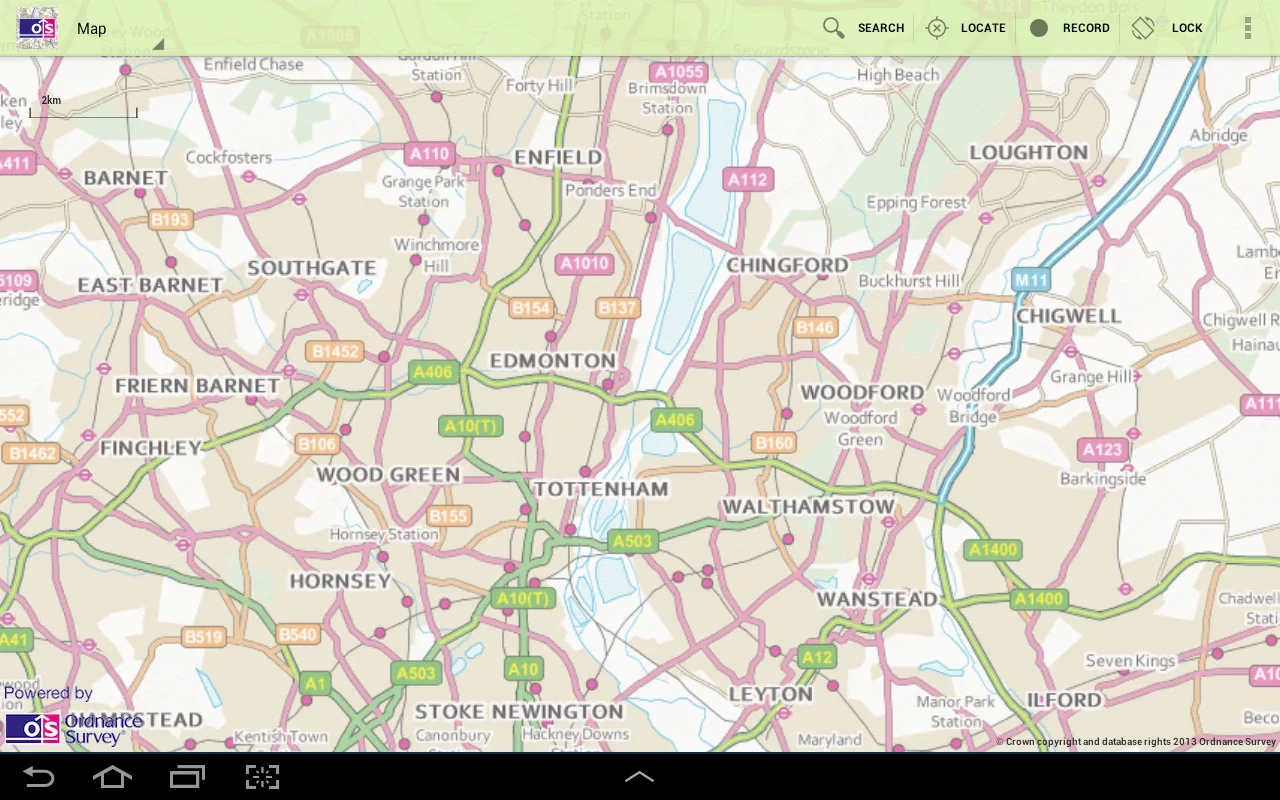 OS MapFinder for Android - Explore Great Britain