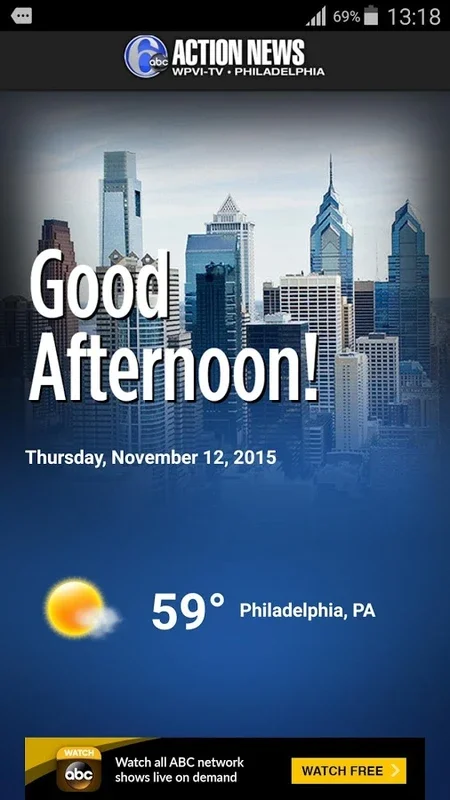 6abc Philadelphia for Android - Get Local News and Weather