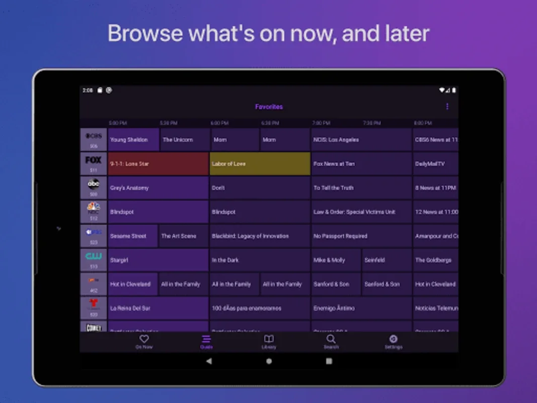 Channels: Whole Home DVR for Android - Unbeatable TV Experience