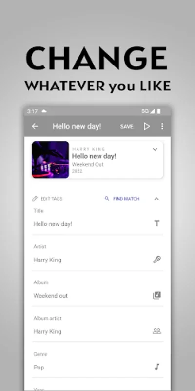 Smart MP3 Tag Editor for Android - Organize Your Music Library