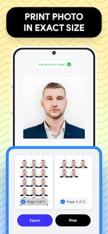 Passport Photo for Android - Create Professional ID Photos