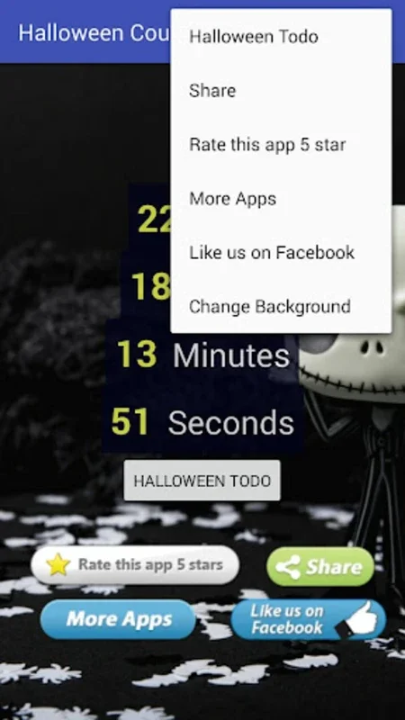 Halloween Countdown for Android - Enjoy the Spooky Countdown