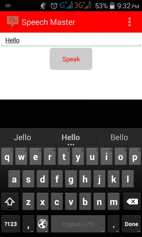 Speech Master for Android - No Downloading Required
