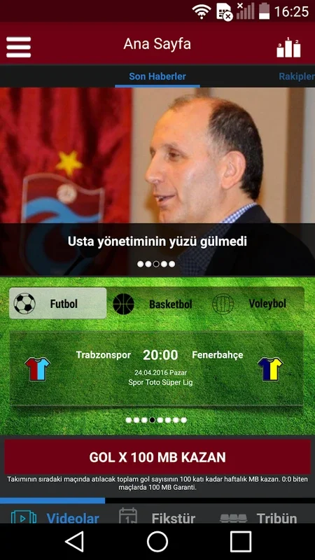 GollerCepte 1967 for Android - Stay Updated on Trabzonspor