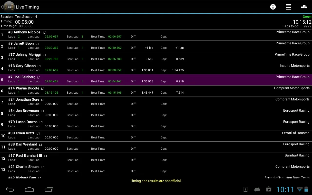 Race Monitor for Android: Immersive Racing Experience