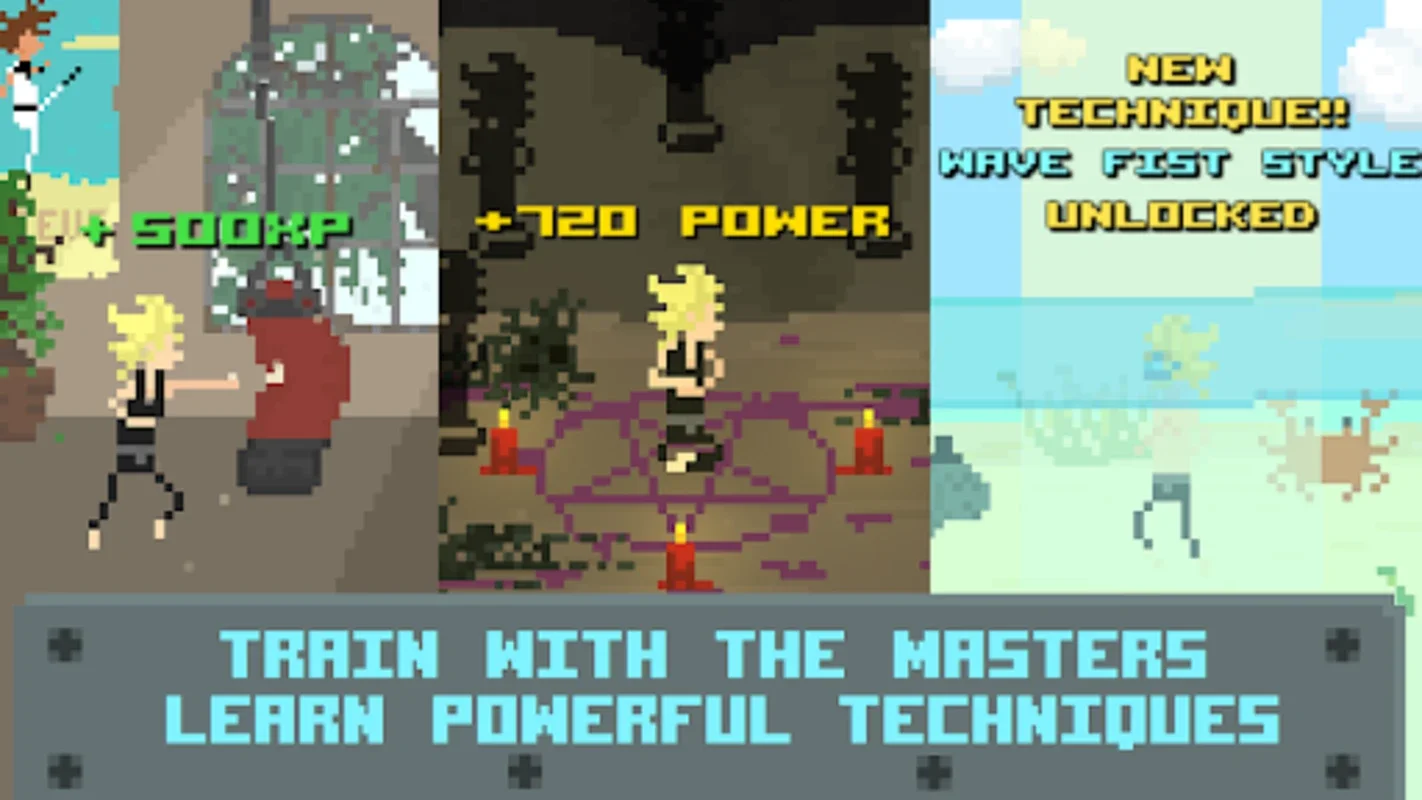 Dragonfist Limitless for Android - Immersive Pixel-Art Game