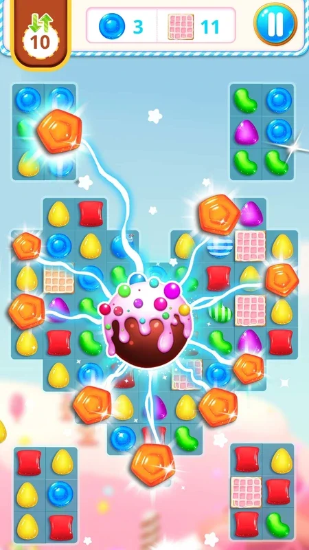 Lollipop World match 3 mania for Android: Exciting Match-3 Challenges