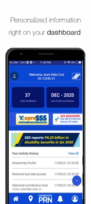 SSS Mobile for Android - Manage Social Security on the Go