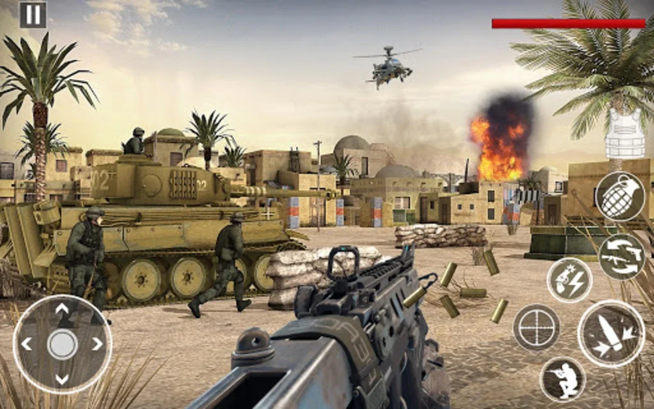 World War Pacific Gun Games for Android - No Download Needed