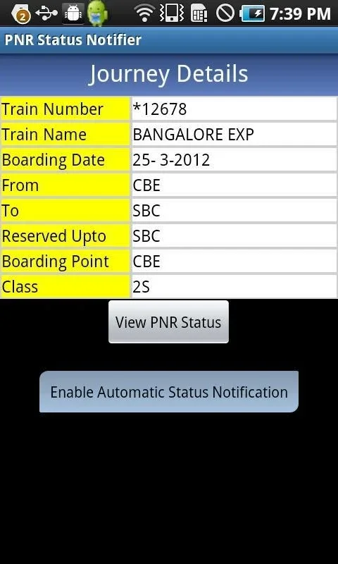 Live Train Status for Android: Real-Time Info at Your Fingertips